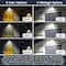 Luxrite Slim Outdoor LED Wall Pack Dusk to Dawn 72/96/120W Up to 16200LM 3CCT 3000K-5000K IP65 120-277V LR40570-1PK - alternate 2